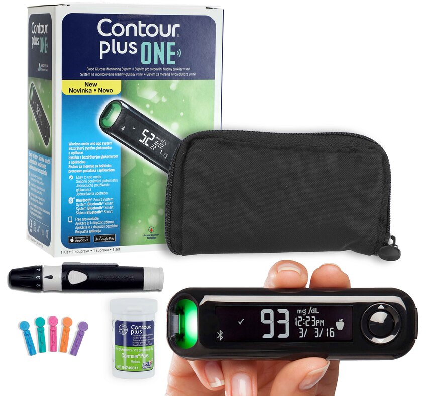 Glukomer Contour plus ONE set | Unizdrav
